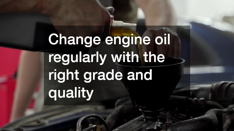 man adding oil to a car engine with the hood open